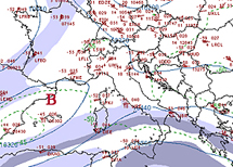 Meteo: genesi
delle trombe d'aria